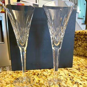 NIB Waterford Lismore Toasting Flutes